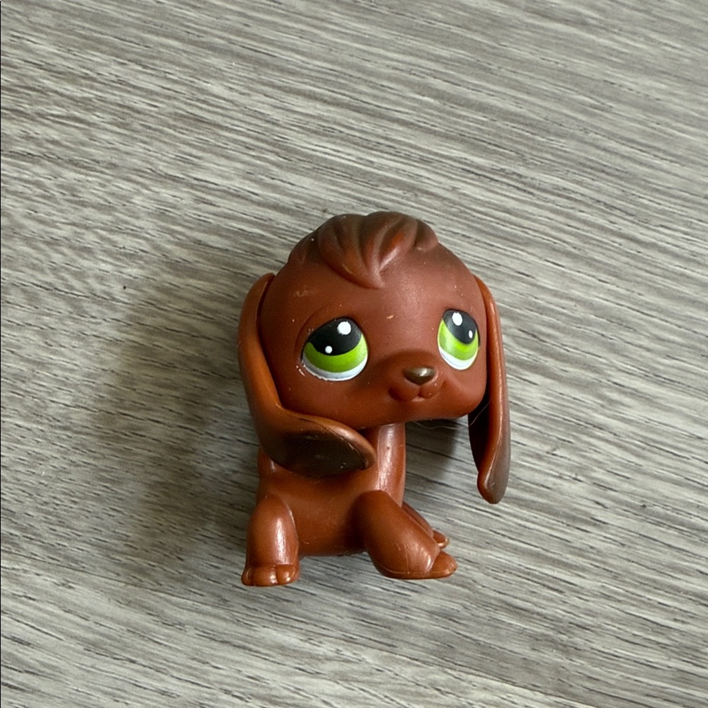 Littlest Pet Shop Brown Small Pet Figurine